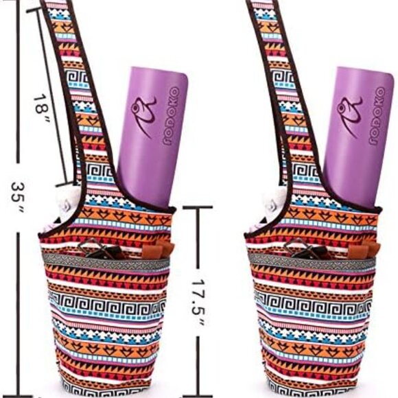 Yoga Mat Bag with Large Size Open Pocket(1 Bag(Any Style)) - Picture 2 of 16